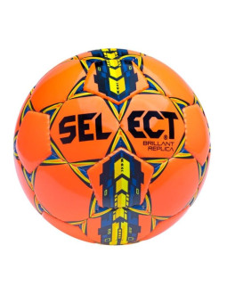 Select piłka nożna brillant replica 3 pomarańczowo/żółta