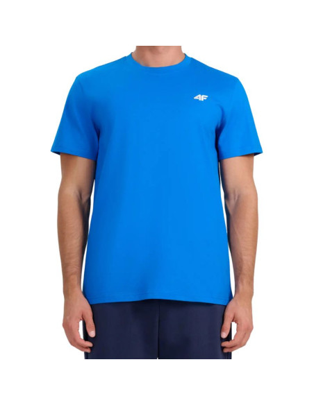 Koszulka męska 4f m3341 niebieska 4fwmm00ttshm3341 33s