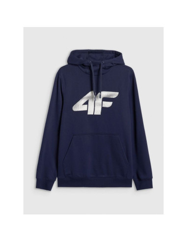 Bluza dresowa nierozpinana z kapturem męska 4f 4frmm00tswsm2477-31s