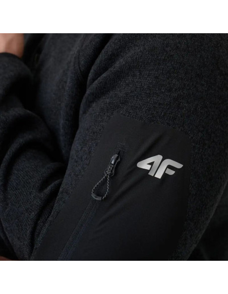 Polar męski 4f m443 głęboka czerń melanż 4fwss26tflem443 20m