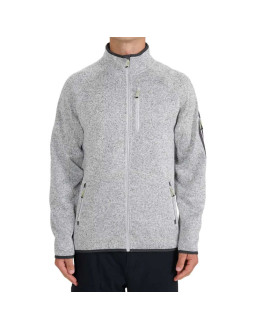 Polar męski 4f m443 chłodny jasny szary melanż 4fwss26tflem443 27m