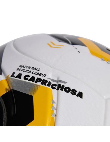 Piłka nożna adidas sacramento kings league biało-czarno-żółta ke8229