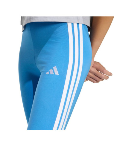 Legginsy damskie adidas essentials 3-stripes niebieskie kc5179