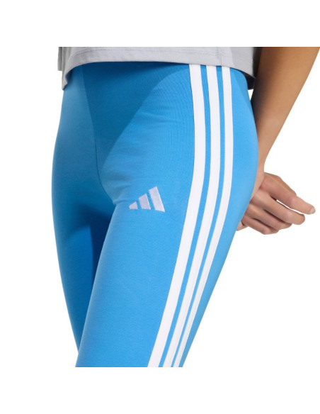 Legginsy damskie adidas essentials 3-stripes niebieskie kc5179