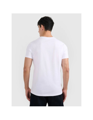 T-shirt męski (zestaw koszulek 2 szt.) 4f 4frmm00ttshm2705-90s