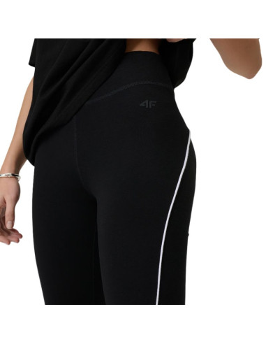 Legginsy damskie 4f cas f260 głęboka czerń 4fwss26ttigf260 20s