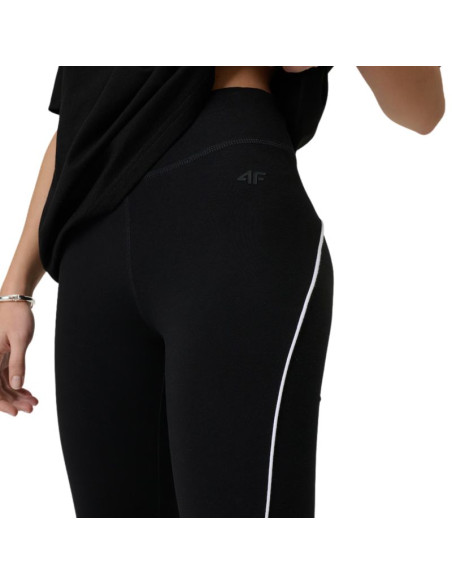 Legginsy damskie 4f cas f260 głęboka czerń 4fwss26ttigf260 20s