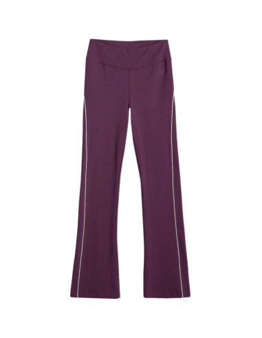 Legginsy damskie 4f cas f260 burgund 4fwss26ttigf260 60s