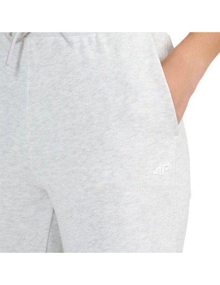 Spodnie damskie 4f cas f1659 chłodny jasny szary melanż 4fwmm00ttrof1659 27m