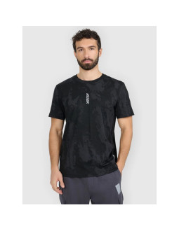 T-shirt regular z nadrukiem męski 4f 4fraw25ttshm3385-20a