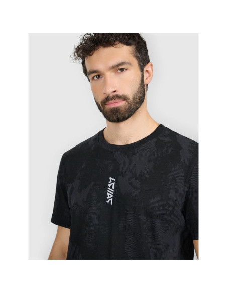 T-shirt regular z nadrukiem męski 4f 4fraw25ttshm3385-20a