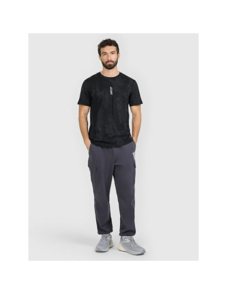 T-shirt regular z nadrukiem męski 4f 4fraw25ttshm3385-20a