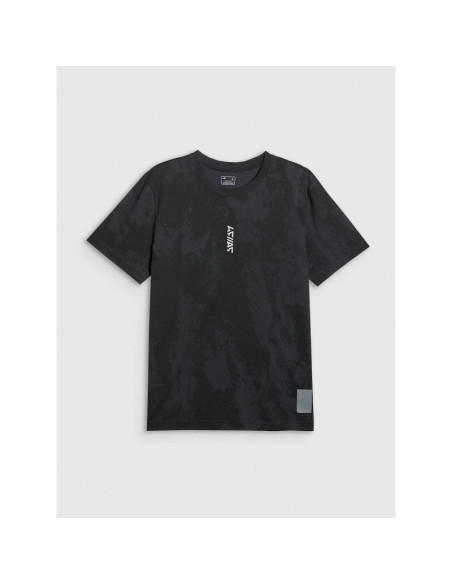 T-shirt regular z nadrukiem męski 4f 4fraw25ttshm3385-20a