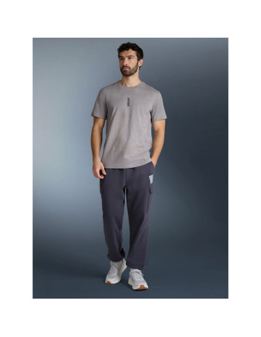 T-shirt regular z nadrukiem męski 4f 4fraw25ttshm3385-27a