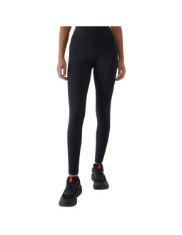 Legginsy damskie 4f fnk f418 głęboka czerń 4fwss26tftif418 20s