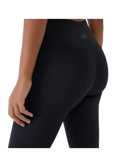 Legginsy damskie 4f fnk f418 głęboka czerń 4fwss26tftif418 20s