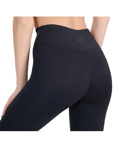 Legginsy damskie 4f fnk f458 głęboka czerń 4fwss26tftif458 20s