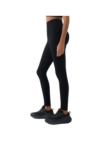 Legginsy damskie 4f fnk f420 głęboka czerń 4fwss26tftif420 20s