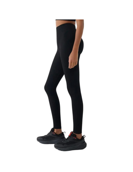 Legginsy damskie 4f fnk f420 głęboka czerń 4fwss26tftif420 20s