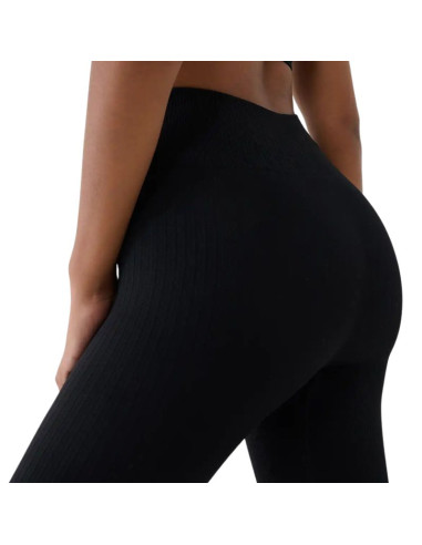 Legginsy damskie 4f fnk f420 głęboka czerń 4fwss26tftif420 20s