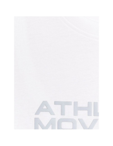 T-shirt regular z nadrukiem męski 4f 4fraw25ttshm3384-10s