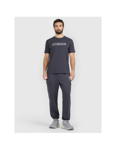 T-shirt regular z nadrukiem męski 4f 4fraw25ttshm3384-22s