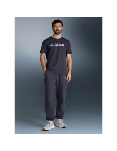 T-shirt regular z nadrukiem męski 4f 4fraw25ttshm3384-22s