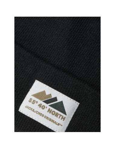 Jack&jones czapka zimowa 12264107 black