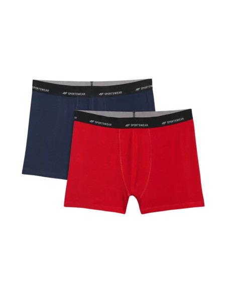 Bokserki męskie 4f m080 2-pak multikolor 4fwmm00ubxsm080 90s