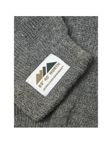 Jack&jones rękawiczki 12264107 grey
