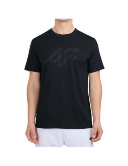 Koszulka męska 4f m3342 głęboka czerń 4fwmm00ttshm3342 20s