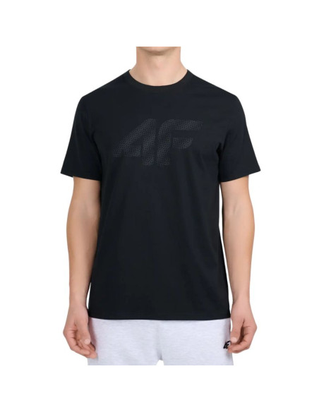 Koszulka męska 4f m3342 głęboka czerń 4fwmm00ttshm3342 20s