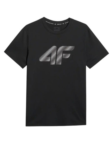 Koszulka męska 4f m3342 głęboka czerń 4fwmm00ttshm3342 020s