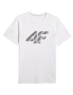 Koszulka męska 4f m3342 biała 4fwmm00ttshm3342 10s 2