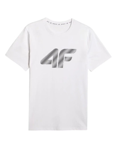 Koszulka męska 4f m3342 biała 4fwmm00ttshm3342 10s