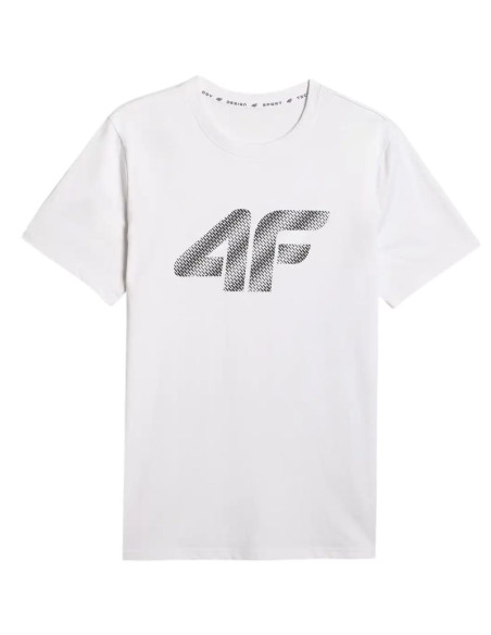 Koszulka męska 4f m3342 biała 4fwmm00ttshm3342 10s