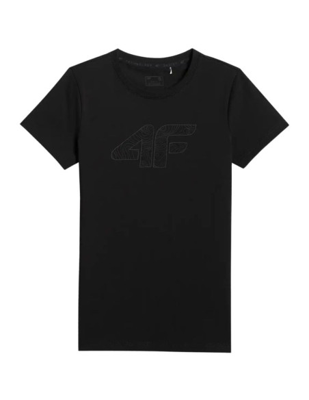 Koszulka damska 4f f3309 głęboka czerń 4fwmm00ttshf3309 20s