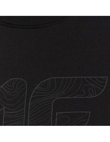 Koszulka damska 4f f3309 głęboka czerń 4fwmm00ttshf3309 20s