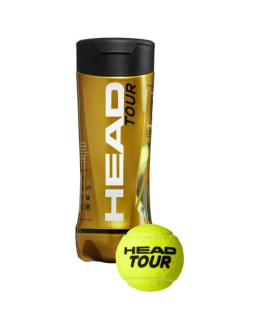 Piłki do tenisa ziemnego head tour 3szt 570703