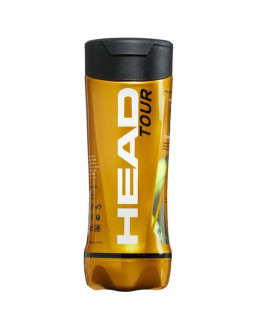 Piłki do tenisa ziemnego head tour 3szt 570703 2
