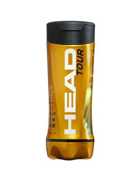 Piłki do tenisa ziemnego head tour 3szt 570703