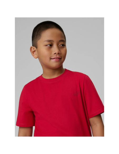 T-shirt regular gładki chłopięcy 4f 4fjrss26ttshm3598-62s