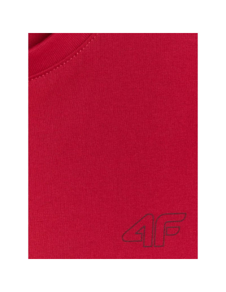 T-shirt regular gładki chłopięcy 4f 4fjrss26ttshm3598-62s