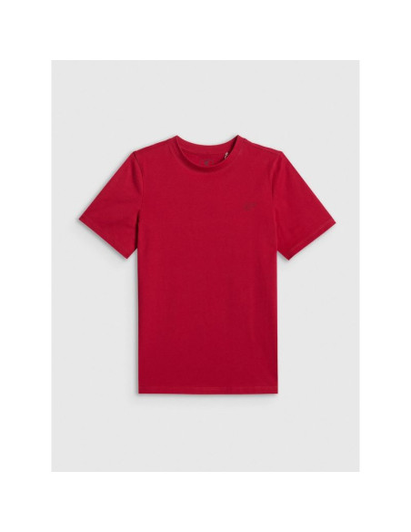 T-shirt regular gładki chłopięcy 4f 4fjrss26ttshm3598-62s