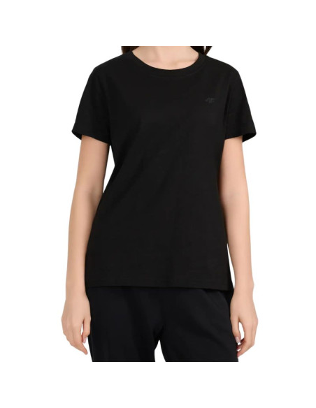 Koszulka damska 4f f3308 głęboka czerń 4fwmm00ttshf3308 20s