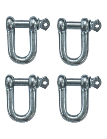 Szekla karabińczyk zakręcany 4szt black + decker