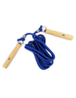 Skakanka bawełniana smj sport jr280 - 280 cm niebieska