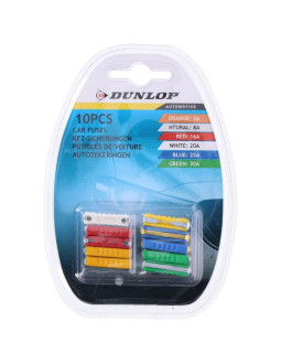 Zestaw bezpieczników dunlop 10szt