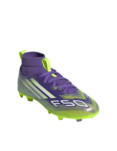 Buty piłkarskie adidas f50 league fg/mg mid jr