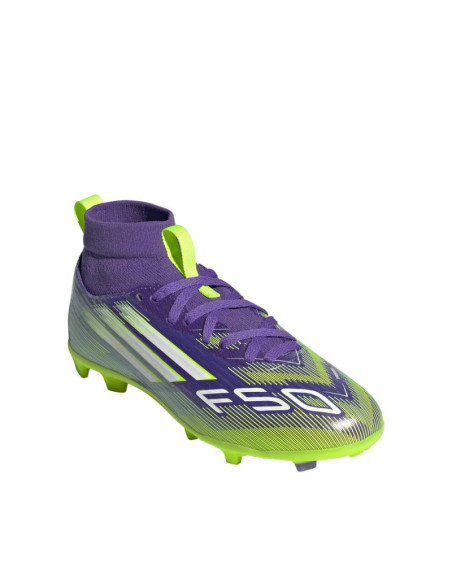 Buty piłkarskie adidas f50 league fg/mg mid jr